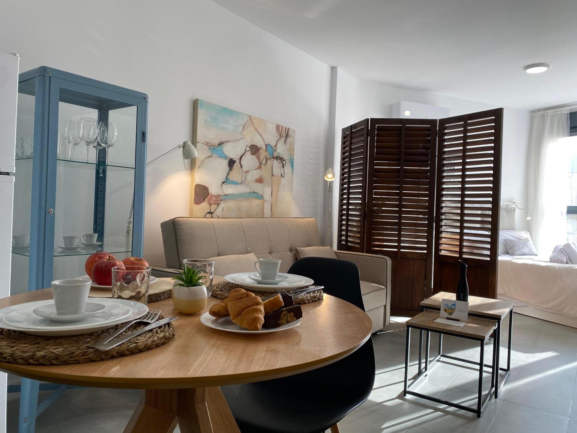 Loft primera línea playa, Cabo de Gata, Wifi Apartment Retamar  Luaran gambar