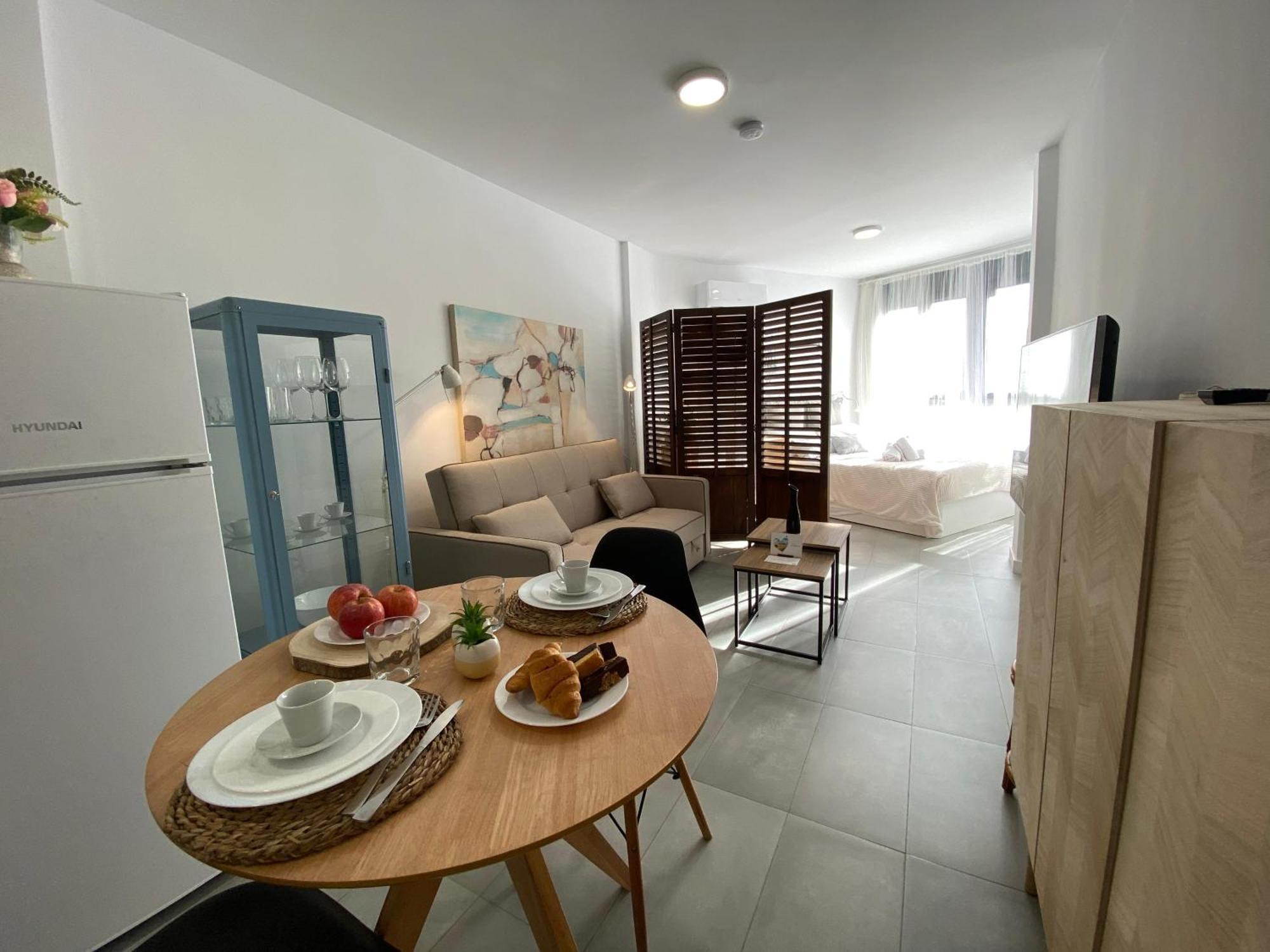 Loft primera línea playa, Cabo de Gata, Wifi Apartment Retamar  Luaran gambar