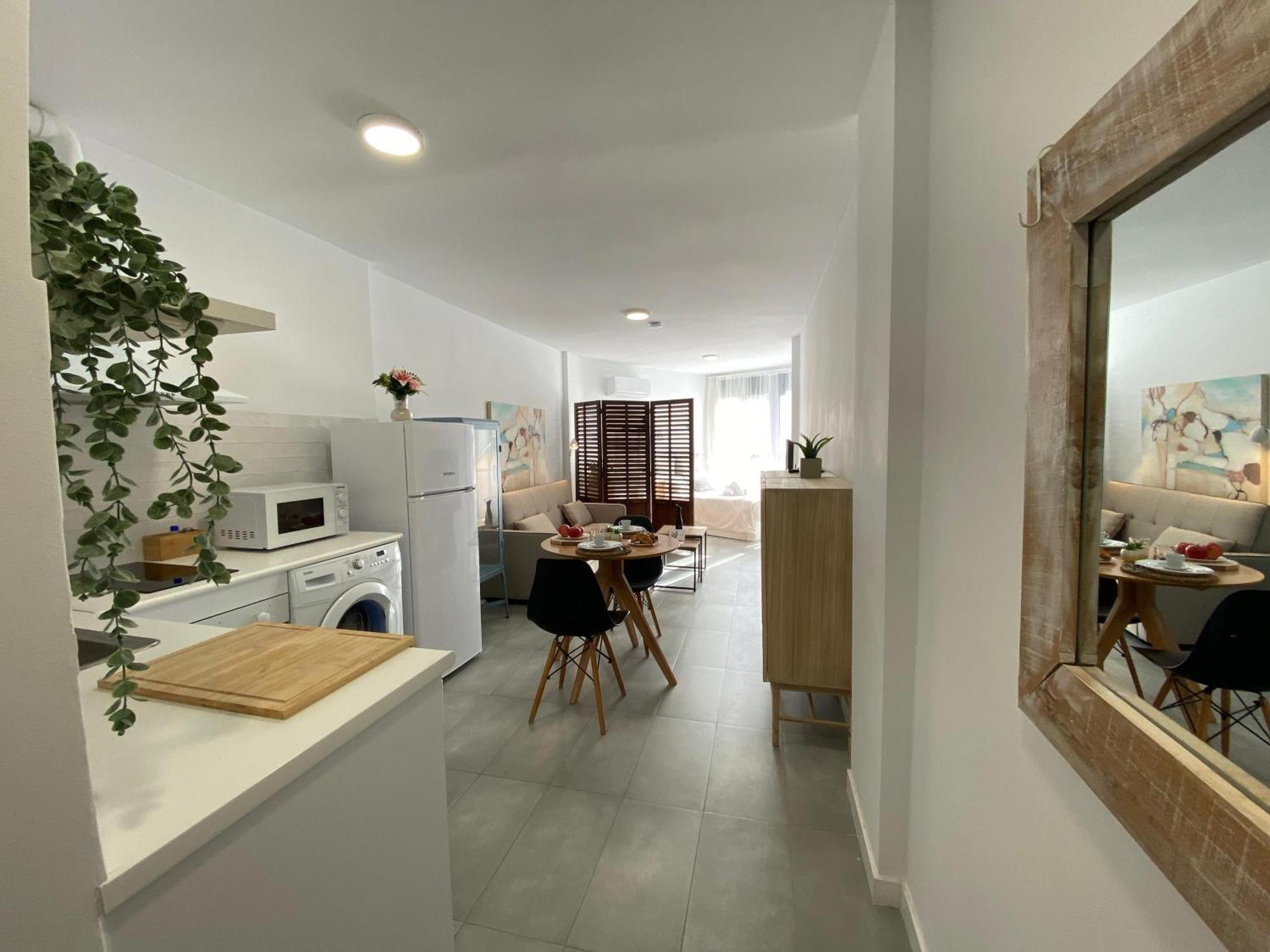 Loft primera línea playa, Cabo de Gata, Wifi Apartment Retamar  Luaran gambar