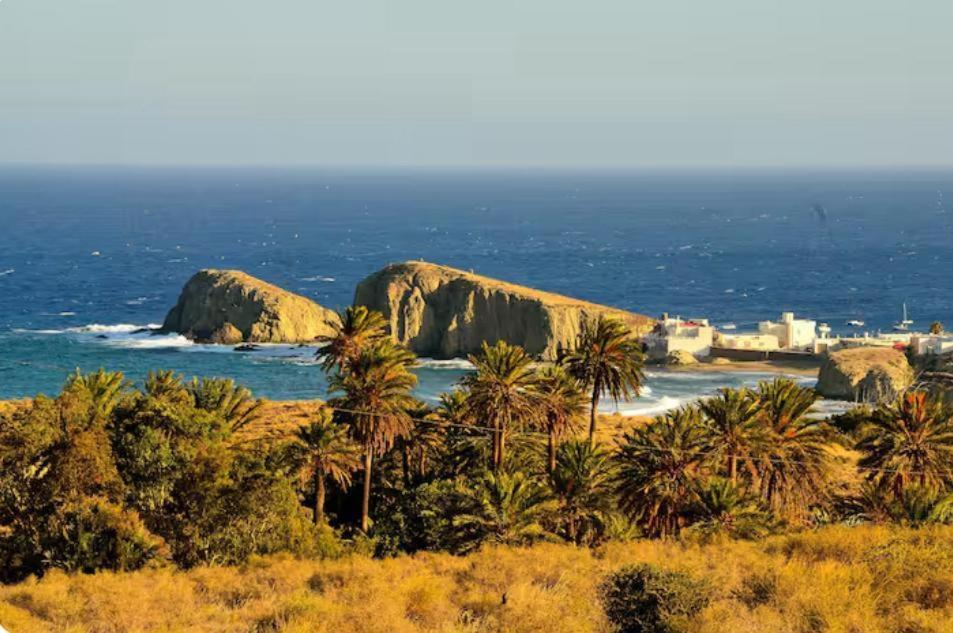Loft primera línea playa, Cabo de Gata, Wifi Apartment Retamar  Luaran gambar