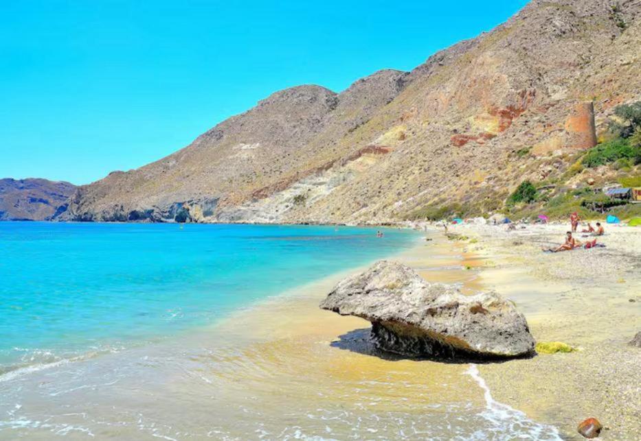 Loft primera línea playa, Cabo de Gata, Wifi Apartment Retamar  Luaran gambar