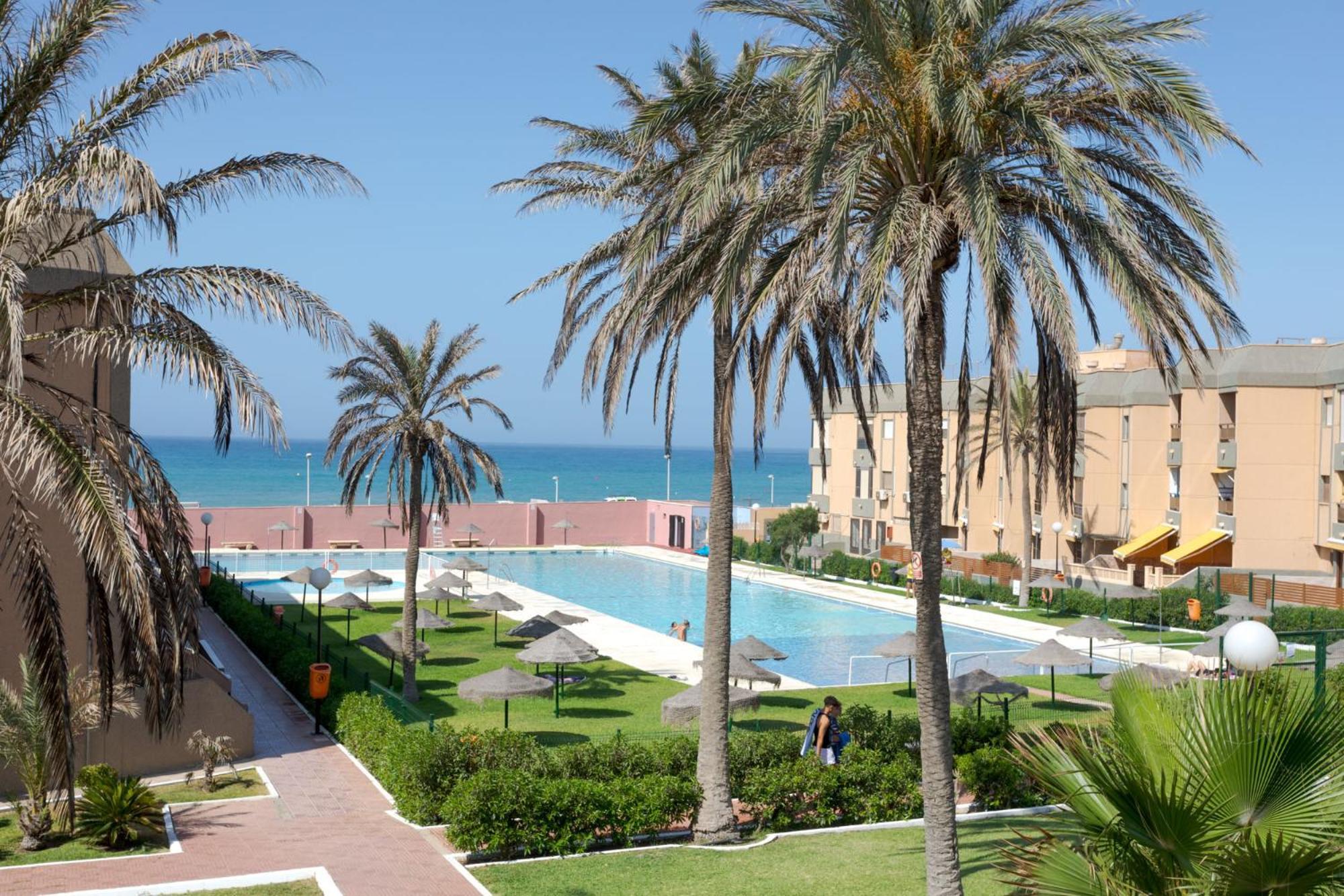 Loft primera línea playa, Cabo de Gata, Wifi Apartment Retamar  Luaran gambar