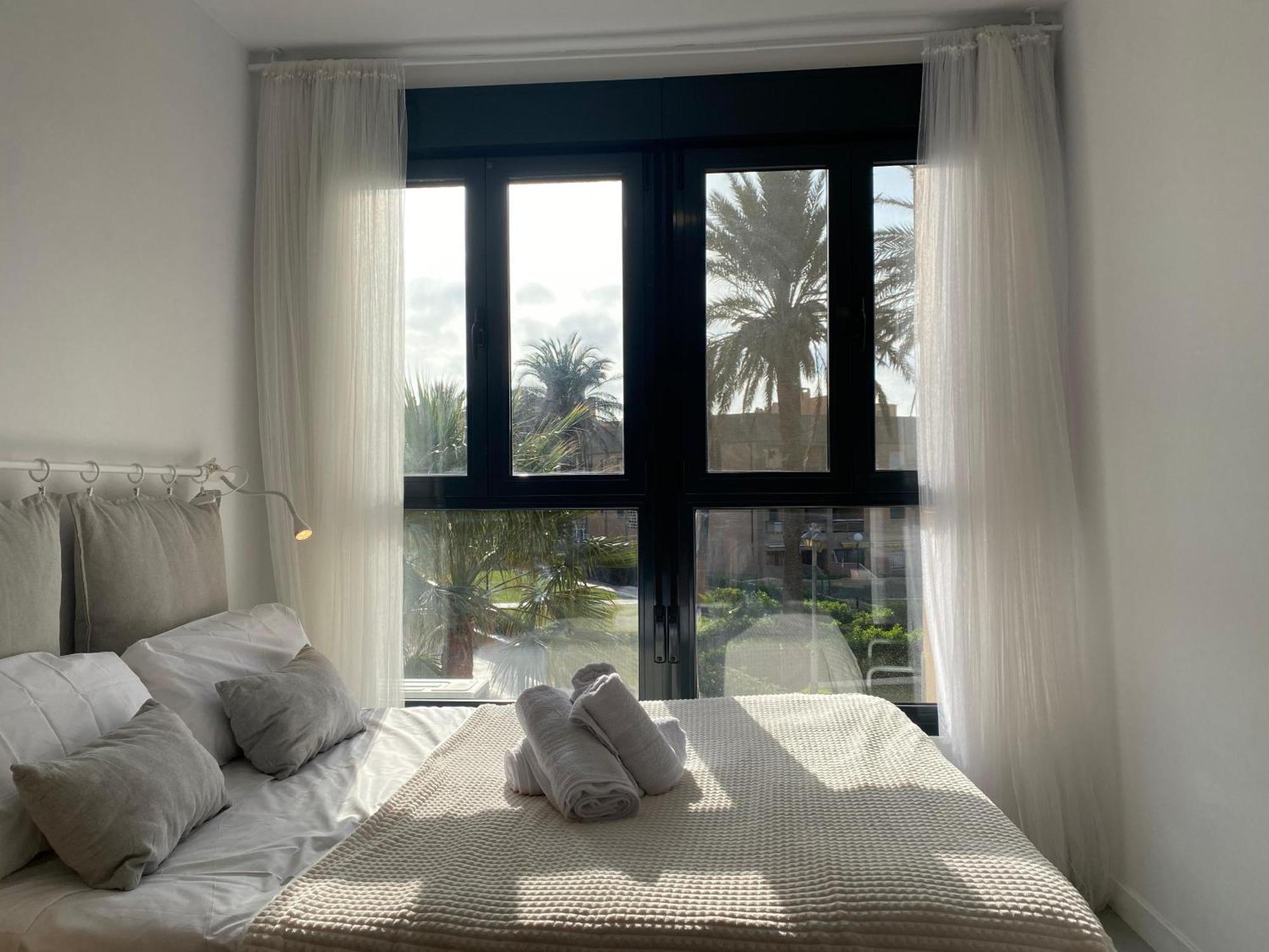 Loft primera línea playa, Cabo de Gata, Wifi Apartment Retamar  Luaran gambar